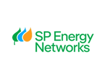 A white background with green text reading 'SP Energy Networks'.